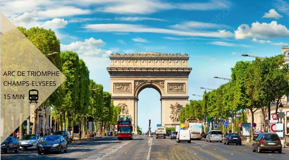 아파트 De Standing 1 - Tour Eiffel/invalides 파리