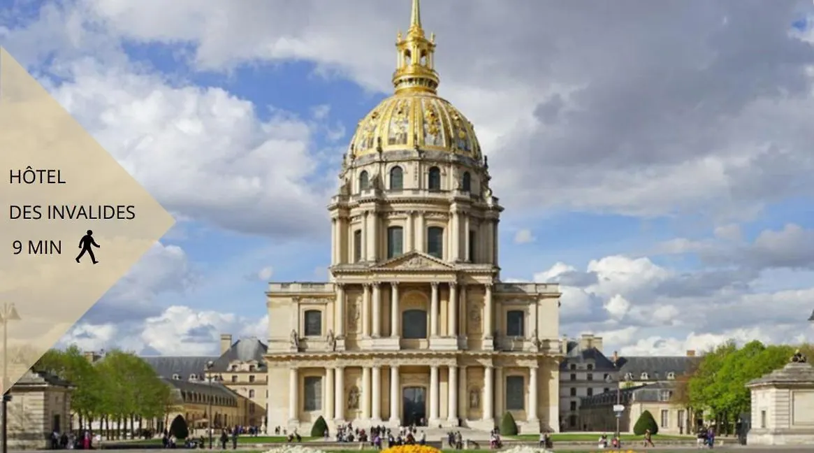 De Standing 1 - Tour Eiffel/invalides 아파트 파리